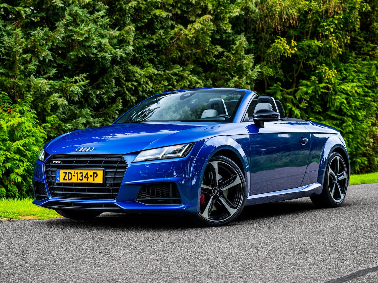 Audi TTS Roadster - 2.0 TFSI Quattro 310 PK | B&O | RS Zetels | Sepang Blauw - AutoWereld.nl