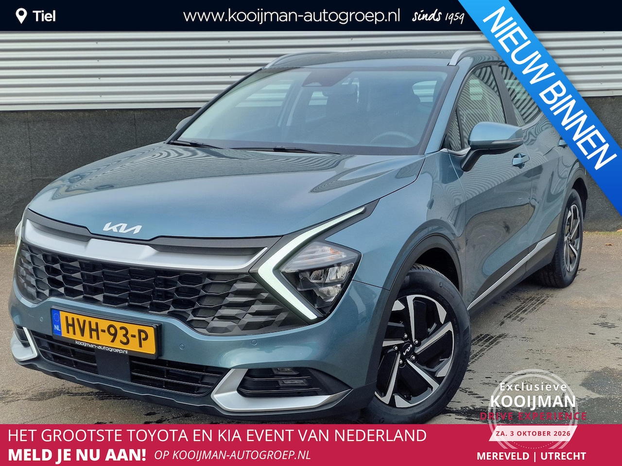 Kia Sportage - 1.6 T-GDi MHEV DynamicLine Automaat, Trekhaak, Navigatie, Achteruitrijcamera, BTW-auto, Ad - AutoWereld.nl