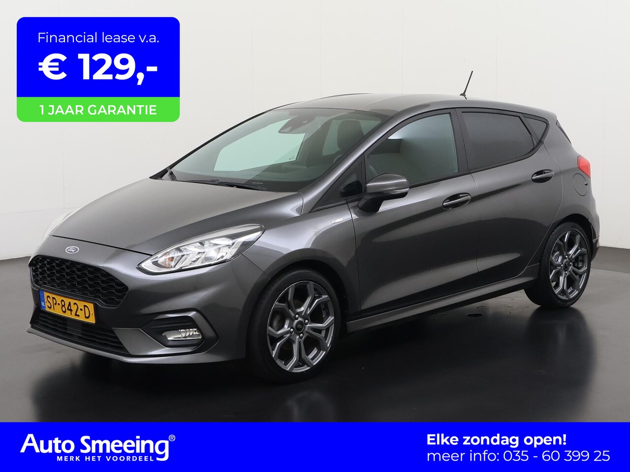 Ford Fiesta - 1.0 EcoBoost ST-Line | Apple/Android Carplay | Navigatie | Zondag Open! - AutoWereld.nl