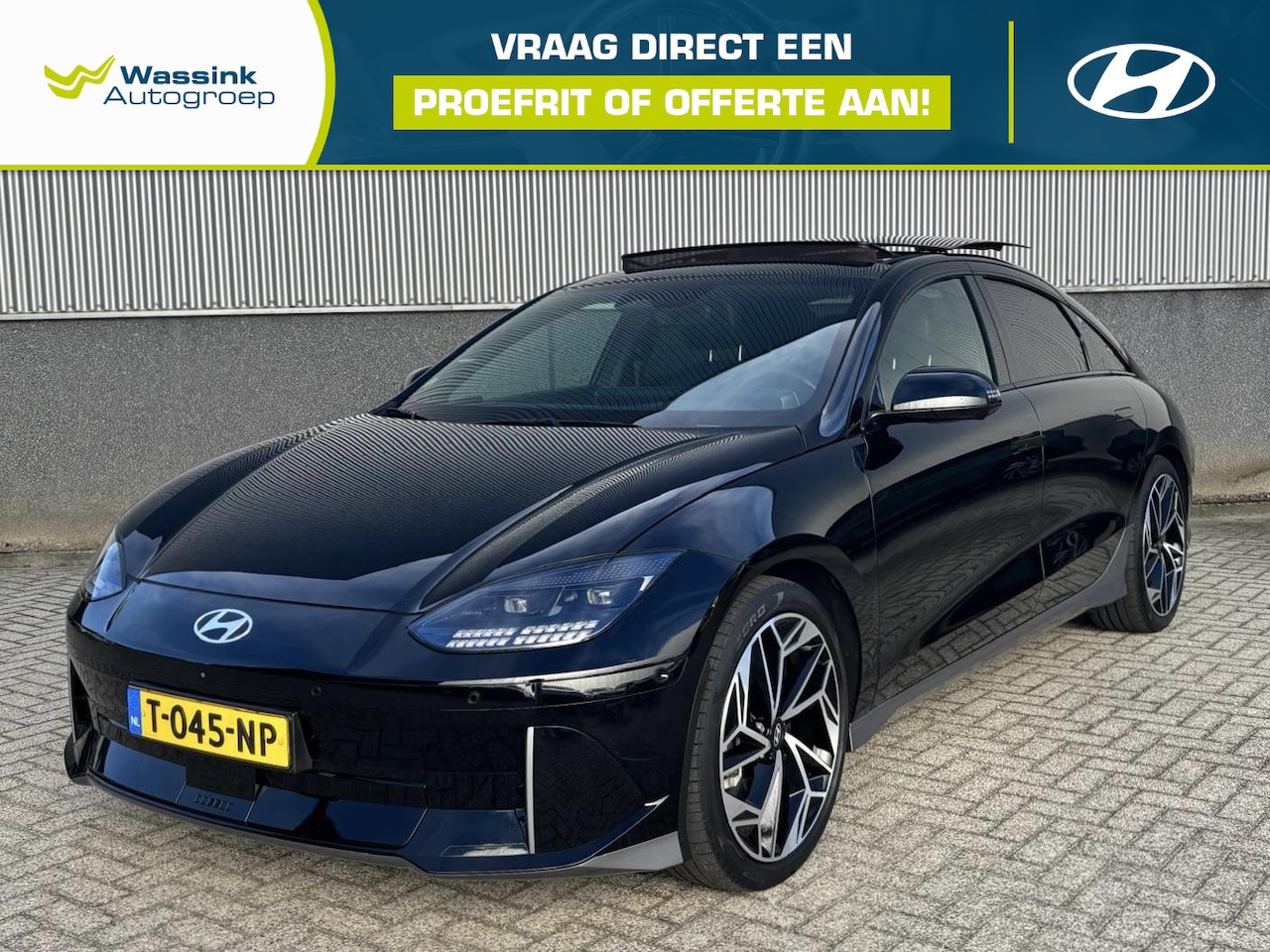 Hyundai IONIQ 6 - Lounge 77.4 kWh | 360° Camera | Schuif-/Kantel Dak | Adaptive Cruise Control | Navigatie | - AutoWereld.nl