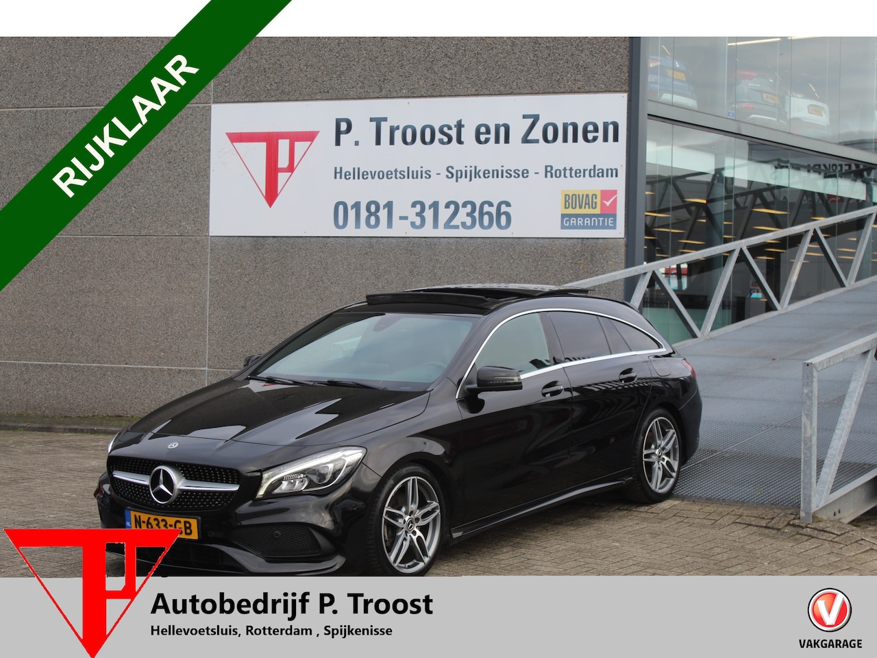 Mercedes-Benz CLA-klasse Shooting Brake - 180 AMG Automaat Panoramadak/Navigatie/Achteruitrijcamera/Elektrische achterklep/Stoelverw - AutoWereld.nl