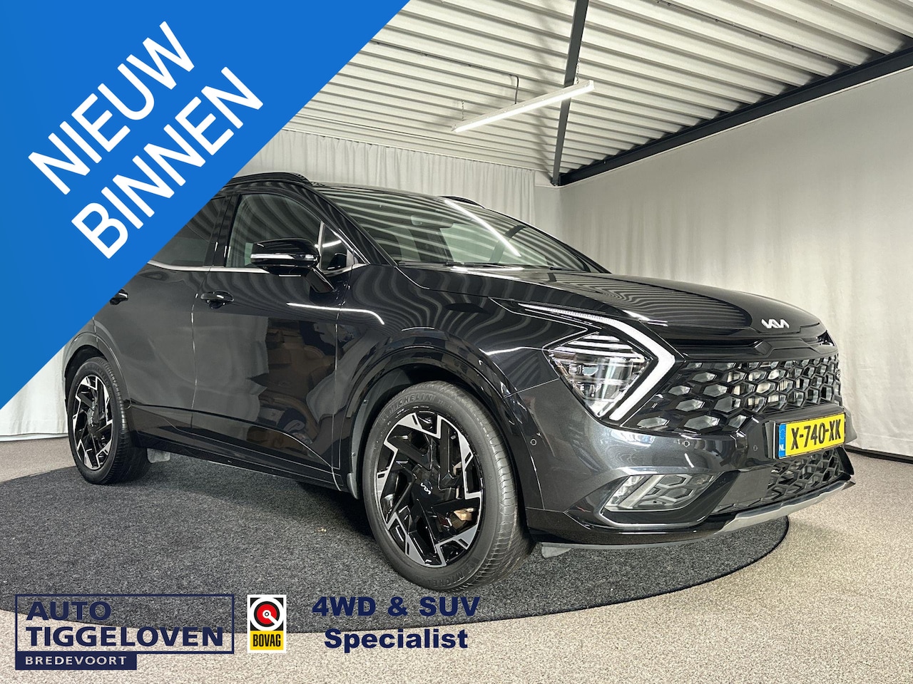 Kia Sportage - 1.6 T-GDi Plug-in Hybrid AWD GT-PlusLine Automaat | Leder | SOH 100% - AutoWereld.nl