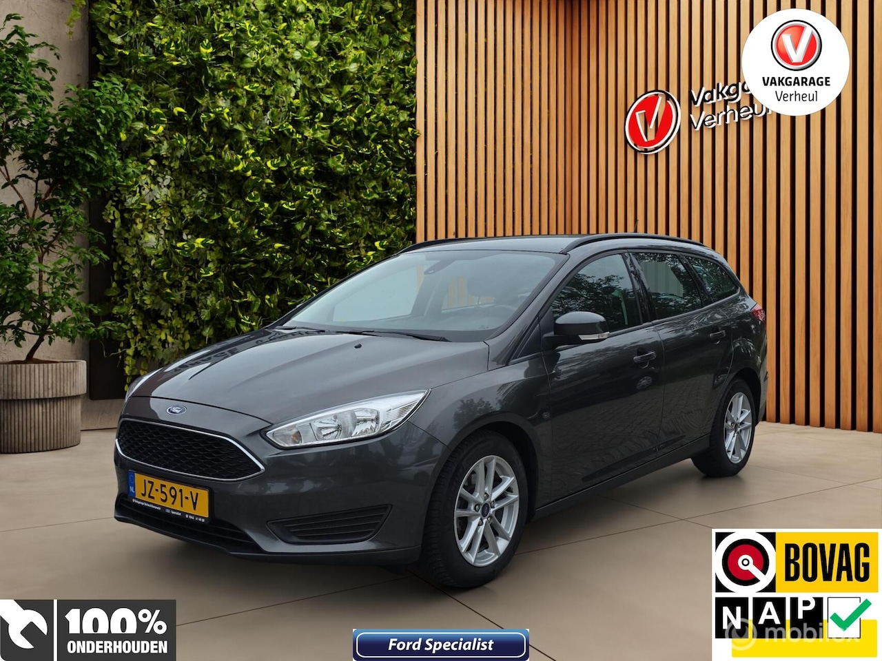 Ford Focus Wagon - 1.0 Trend Edition ✅Navi ✅Cruise ✅Airco ✅Boekjes - AutoWereld.nl
