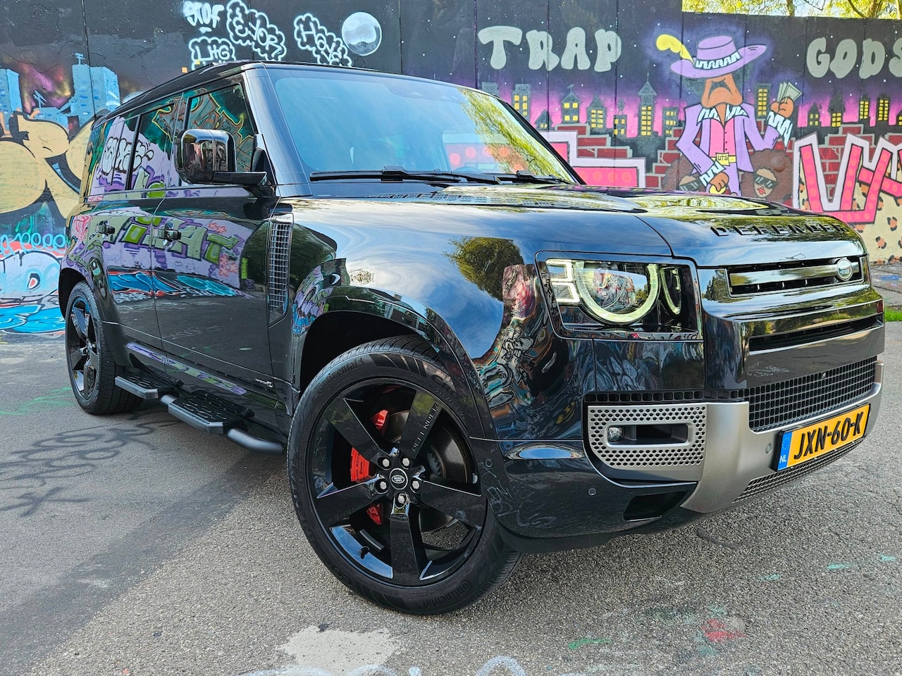 Land Rover Defender 110 - 3.0 P400 X | trekhaak | 22" | pano - AutoWereld.nl