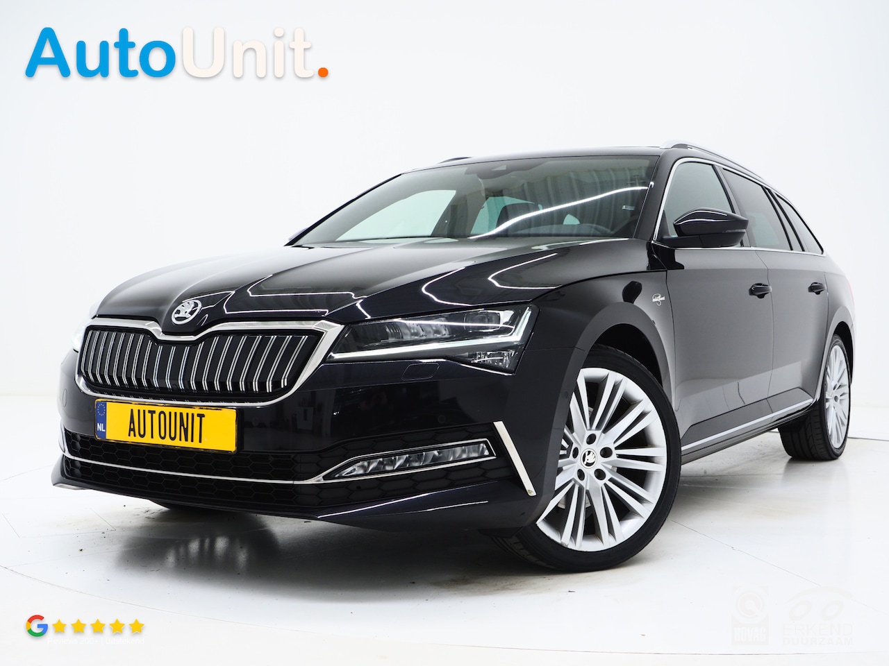 Skoda Superb Combi - 1.4 TSI iV Laurin & Klement | Panoramadak | Leder | Trekhaak | Massage | 360 | Canton | Me - AutoWereld.nl