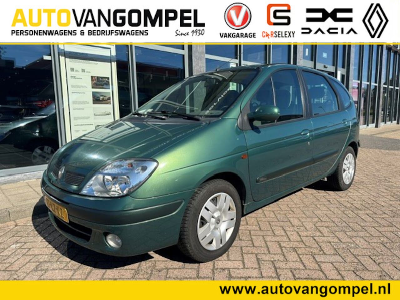 Renault Scénic - 1.6-16V Expression | AIRCO | DEALER ONDERHOUDEN | APK 25-4-27 | DB-RIEM VERVANGEN IN 2023 - AutoWereld.nl