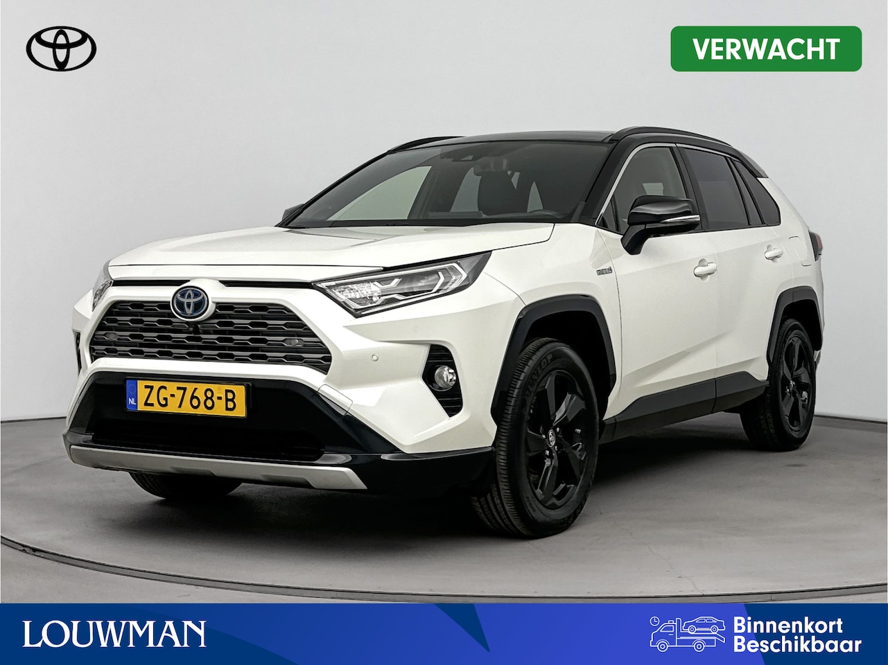 Toyota RAV4 - 2.5 Hybrid Bi-Tone Innovation Pack | Panorama Schuif/Kantel Dak | Trekhaak Afneembaar | JB - AutoWereld.nl