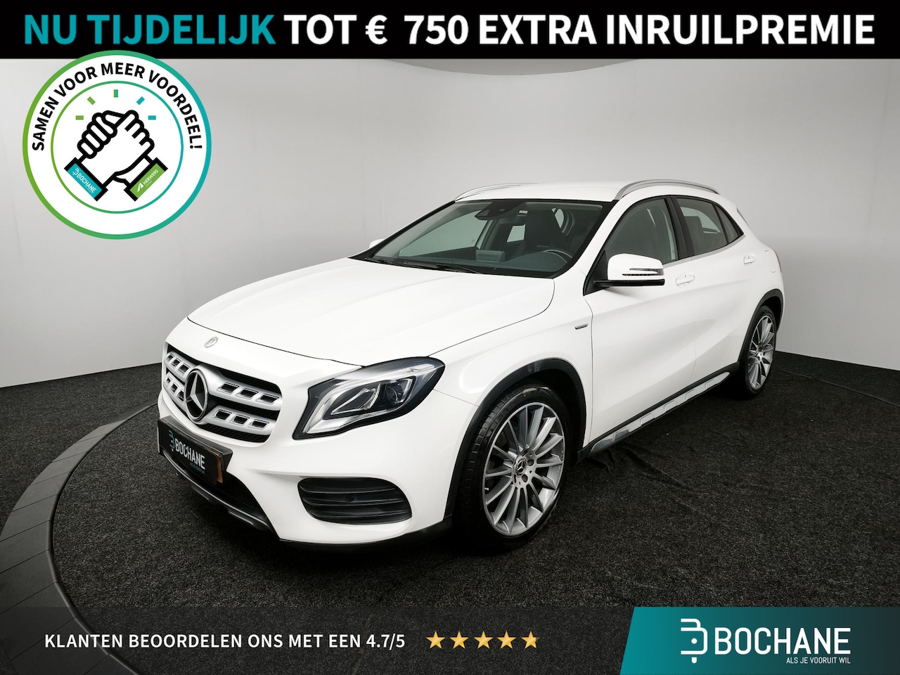 Mercedes-Benz GLA-Klasse - 200 Business | Trekhaak | Achteruitrijcamera | Leder | Navigatie | - AutoWereld.nl