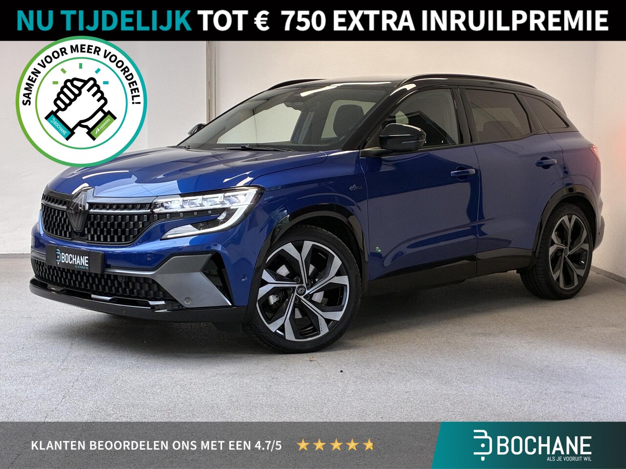 Renault Austral - 1.2 E-Tech full hybrid 200 iconic esprit Alpine | TREKHAAK | PANO | 360 CAMERA | DEALEROND - AutoWereld.nl
