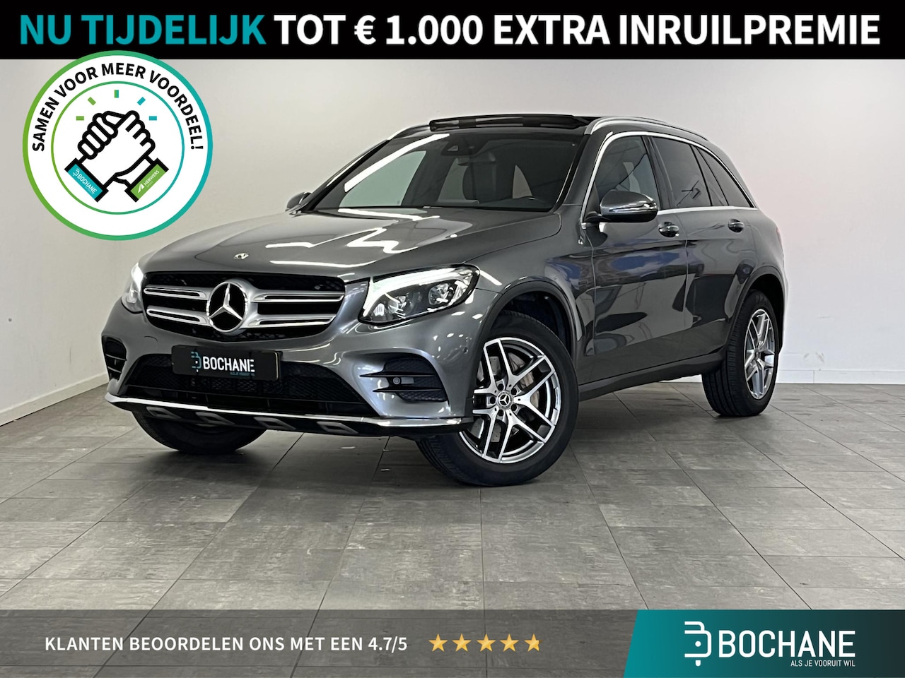 Mercedes-Benz GLC-klasse - 350e 4MATIC Premium Plus | AMG-Line exterieur | Panoramadak | Led verlichting | Elektrisch - AutoWereld.nl