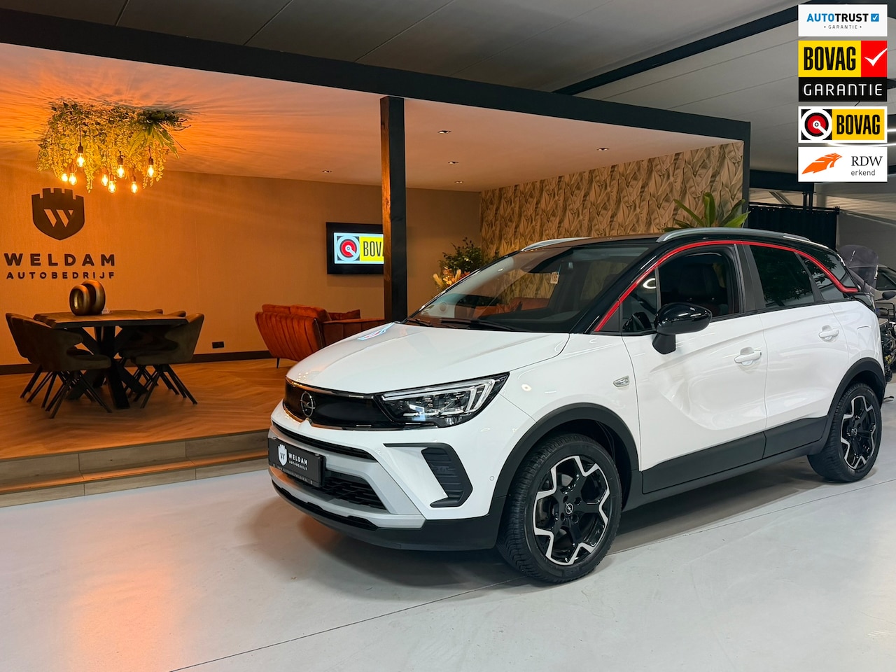 Opel Crossland - 1.2 Turbo GS Line Garantie Camera Trekhaak Led Cruise Stuur Verwarming Rijklaar - AutoWereld.nl