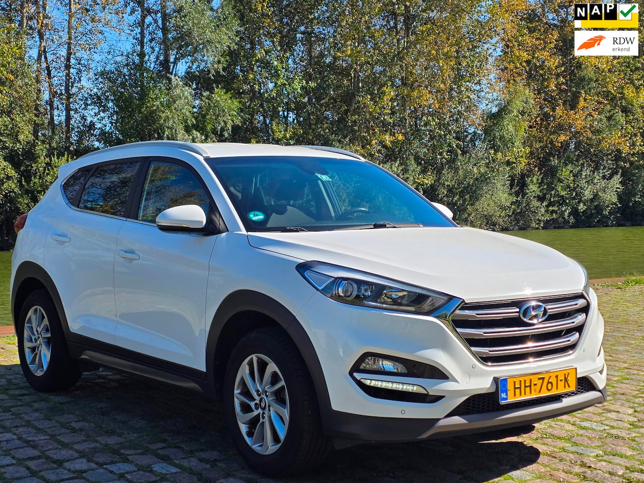 Hyundai Tucson - 1.6 GDi Comfort 1e eigenaar achteruit camera navi cruis control parkeer sensor - AutoWereld.nl