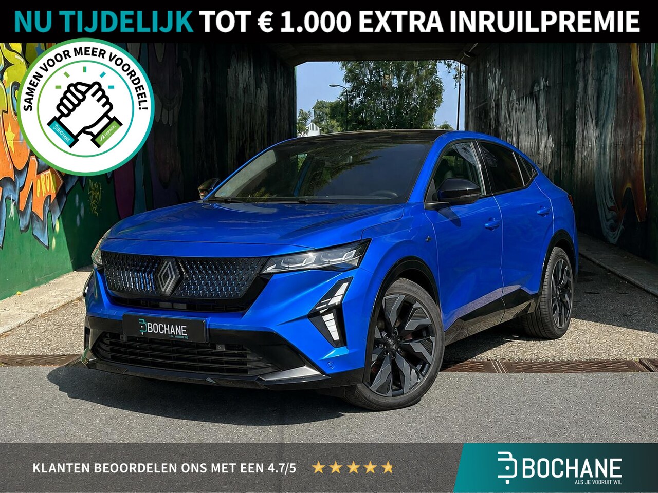 Renault Rafale - 1.2 E-Tech Hybrid Esprit Alpine PACK ELYSÉE | PACK PRIVILÈGE | PACK LIGHT & SOUND | ALL-SE - AutoWereld.nl