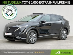 Nissan Ariya - e-4ORCE Evolve 91 kWh 4WD / 306 PK / Leder / 1.500 kg Trekgewicht / Warmtepomp / 10 jaar M