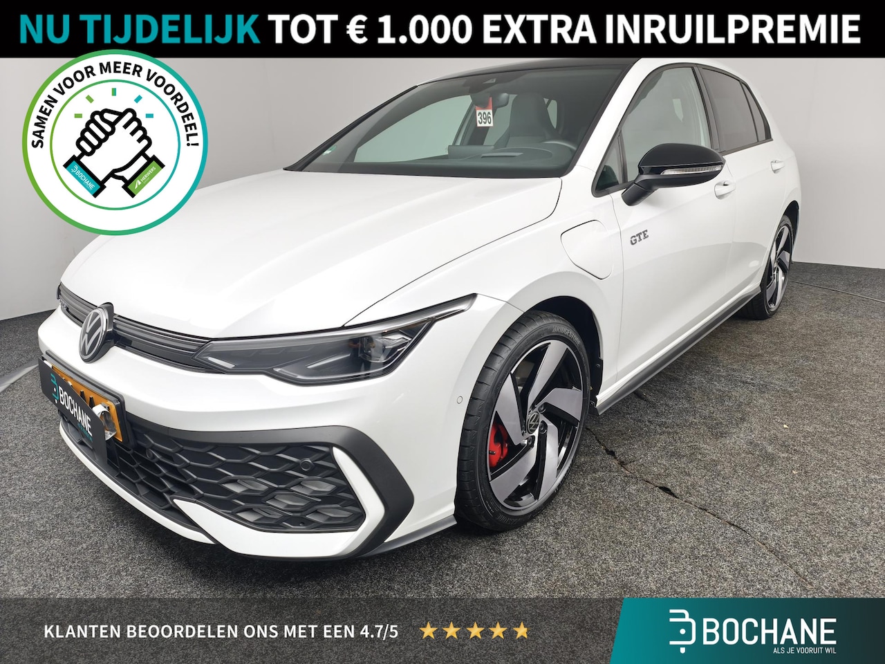 Volkswagen Golf - 1.5 eHybrid GTE | Camera | Leder | SoH 99,9% | Pano | Adaptieve demping | Head-Up | Matrix - AutoWereld.nl