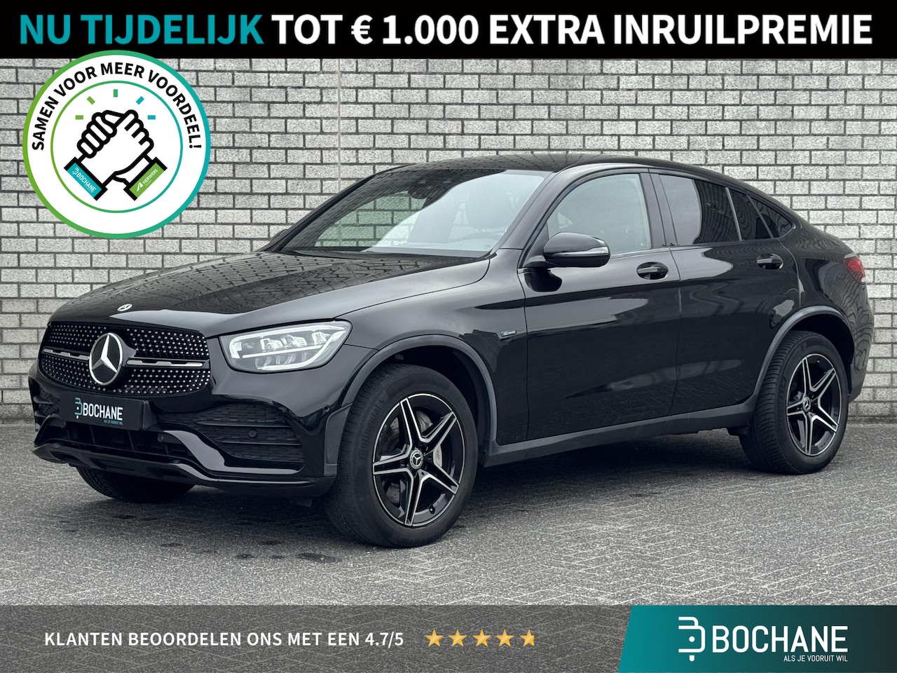 Mercedes-Benz GLC-klasse Coupé - 300e 4MATIC Business Solution AMG | Camera | Navigatie | Stoelverwarming | Elektrische Ach - AutoWereld.nl