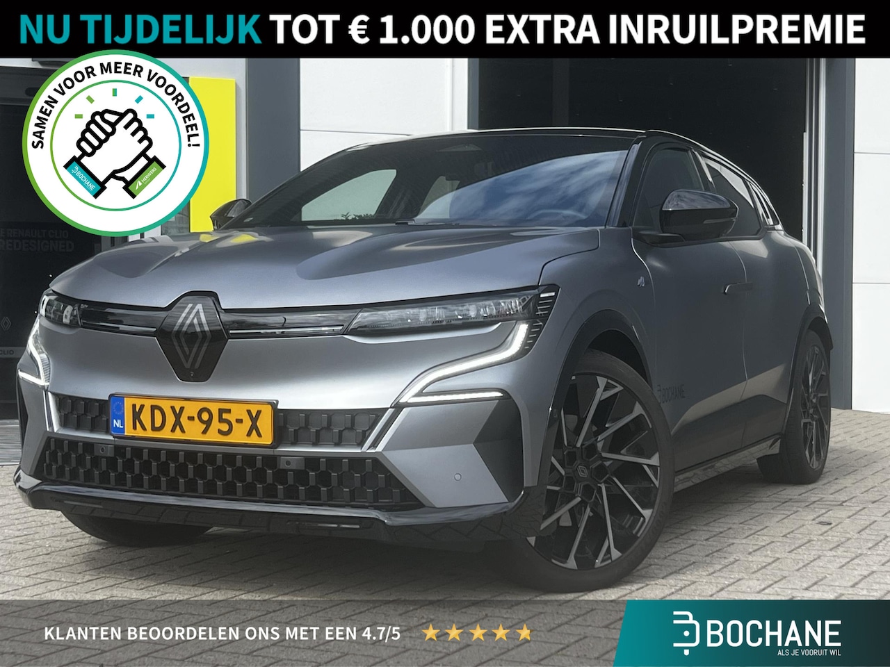 Renault Mégane E-Tech - Comfort Range Iconic Esprit Alpine 60 kWh | 220 pk | Pack Driving & Sound | - AutoWereld.nl