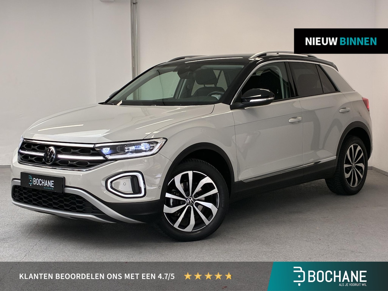 Volkswagen T-Roc - 1.0 TSI Style | TREKHAAK | CAMERA | IQ LICHT | HALF-LEDER | - AutoWereld.nl
