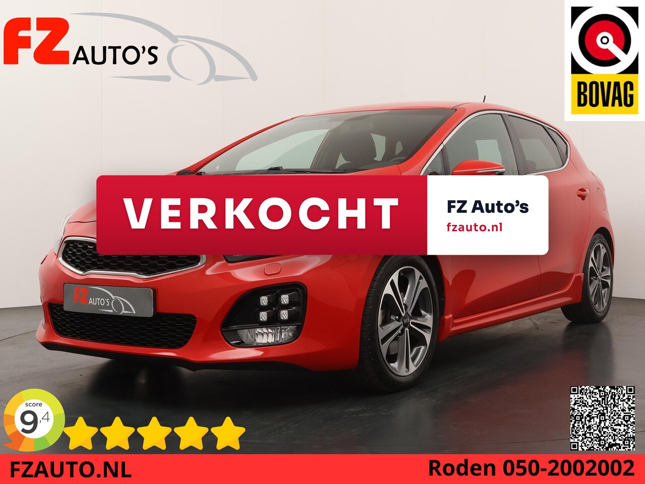 Kia Cee'd - 1.0 T-GDi GT-Line - Navigatie - Xenon verlichting - Stoelverwarming - Trekhaak - AutoWereld.nl