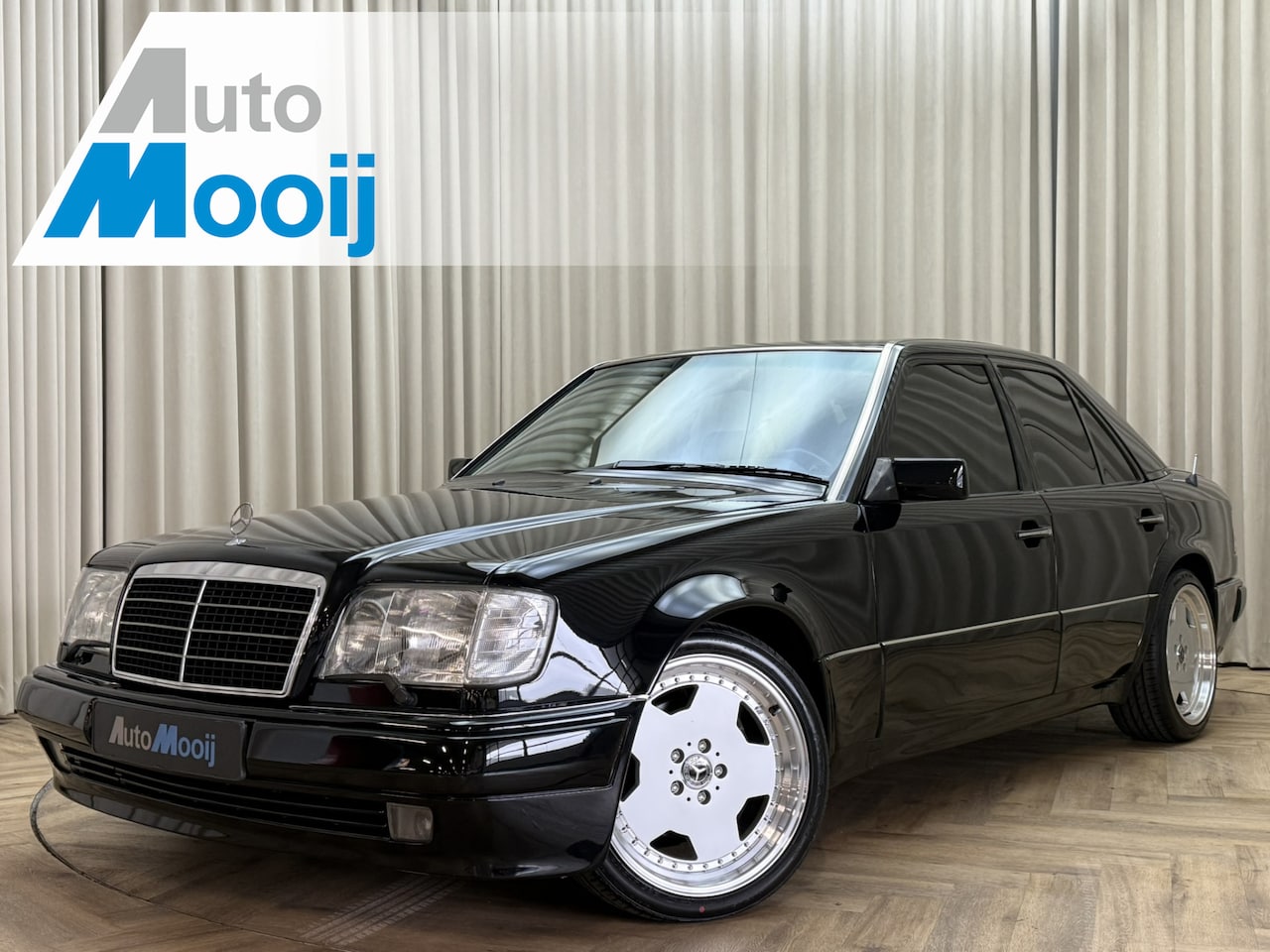 Mercedes-Benz 200-500 (W124) - 500E / 5.0 V8 / 326 PK / AMG Aero II 18" / Leder+Memory / Schuifdak / Rollo / / Standkache - AutoWereld.nl