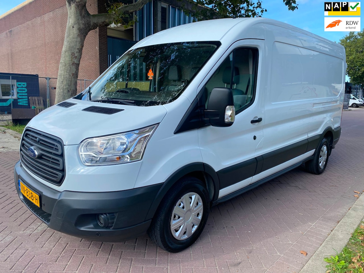 Ford Transit - 350 2.2 TDCI L3H2 Ambiente / 108.395 KM NAP / Airco / Camera / PDC / APK 20-2-2027 / 2015 - AutoWereld.nl