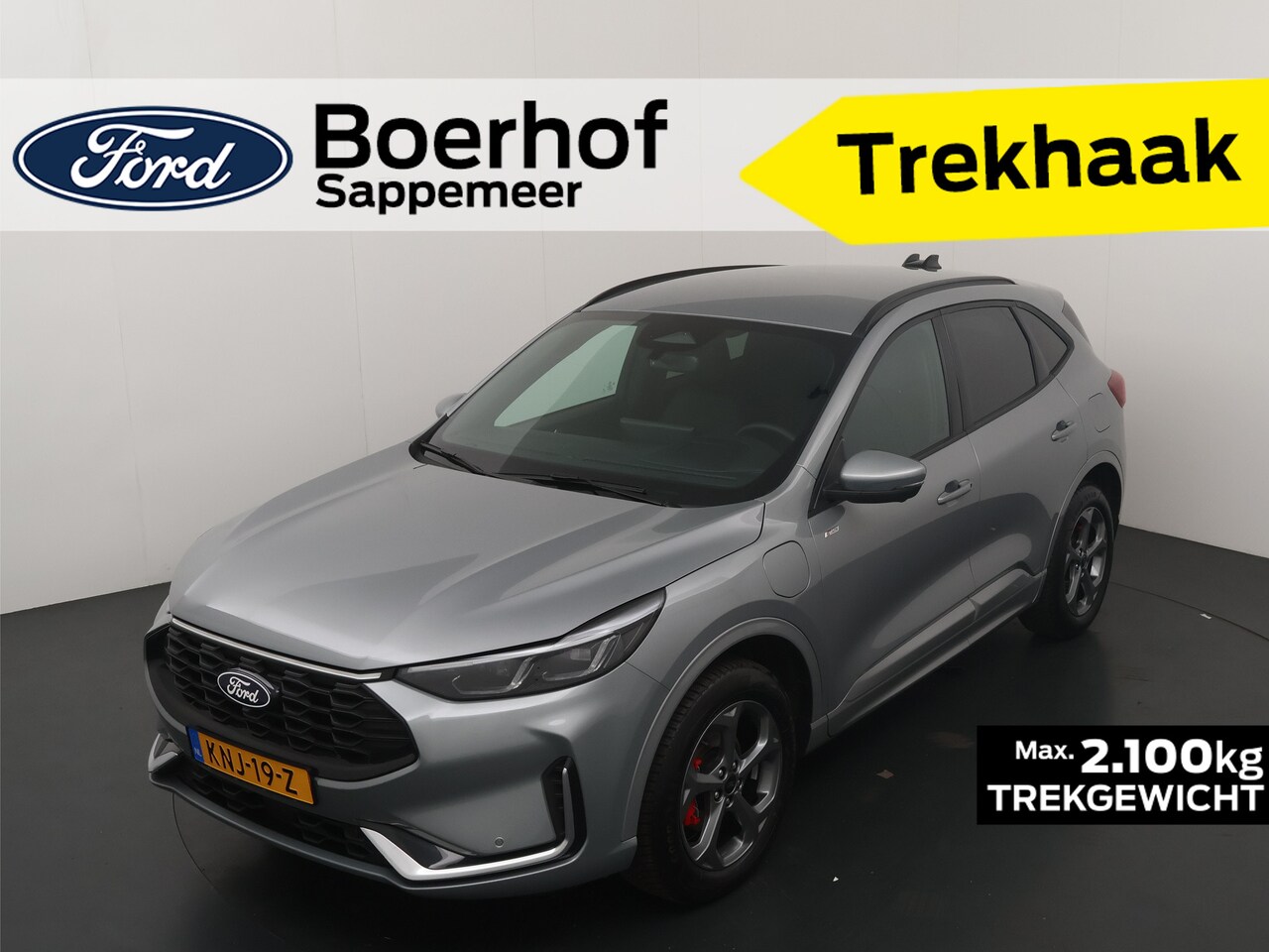 Ford Kuga - 2.5 PHEV 243 pk ST-Line X I AGR stoelen | Adapt Cruise I Winter Pack | B&O | 360° Camera I - AutoWereld.nl