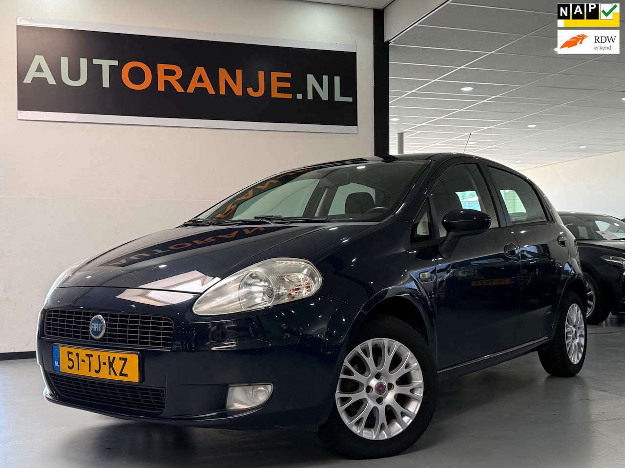 Fiat Grande Punto - 1.4 Edizione Blue & Me-Airco-Nieuwe APK bij Afleveren: - AutoWereld.nl