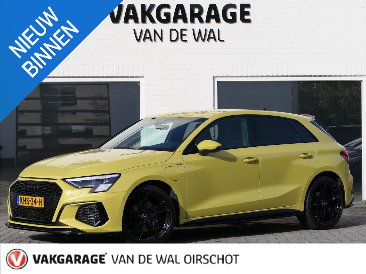 Audi A3 Sportback - 40 TFSI e S-Line | Black optic | Full Maxton Design | Bang & Olufsen | Alcantara-/lederen - AutoWereld.nl