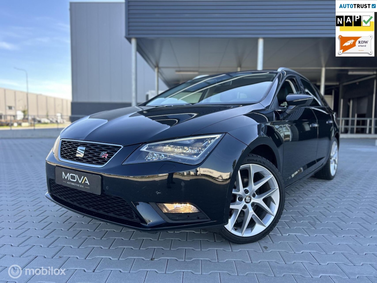 SEAT Leon ST - 1.2 TSI FR|DSG|STOELVERW|AIRCO|APK|BOEKJES| - AutoWereld.nl