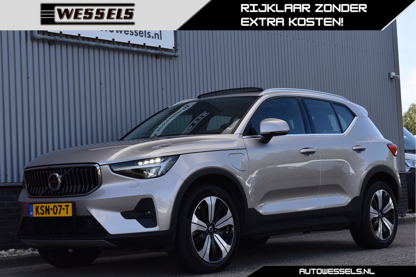 Volvo XC40 - 1.5 T4 Plug-in hybrid Ultimate Bright Panoramadak, Stoel/stuurverwarming, Leder, Memory, H - AutoWereld.nl
