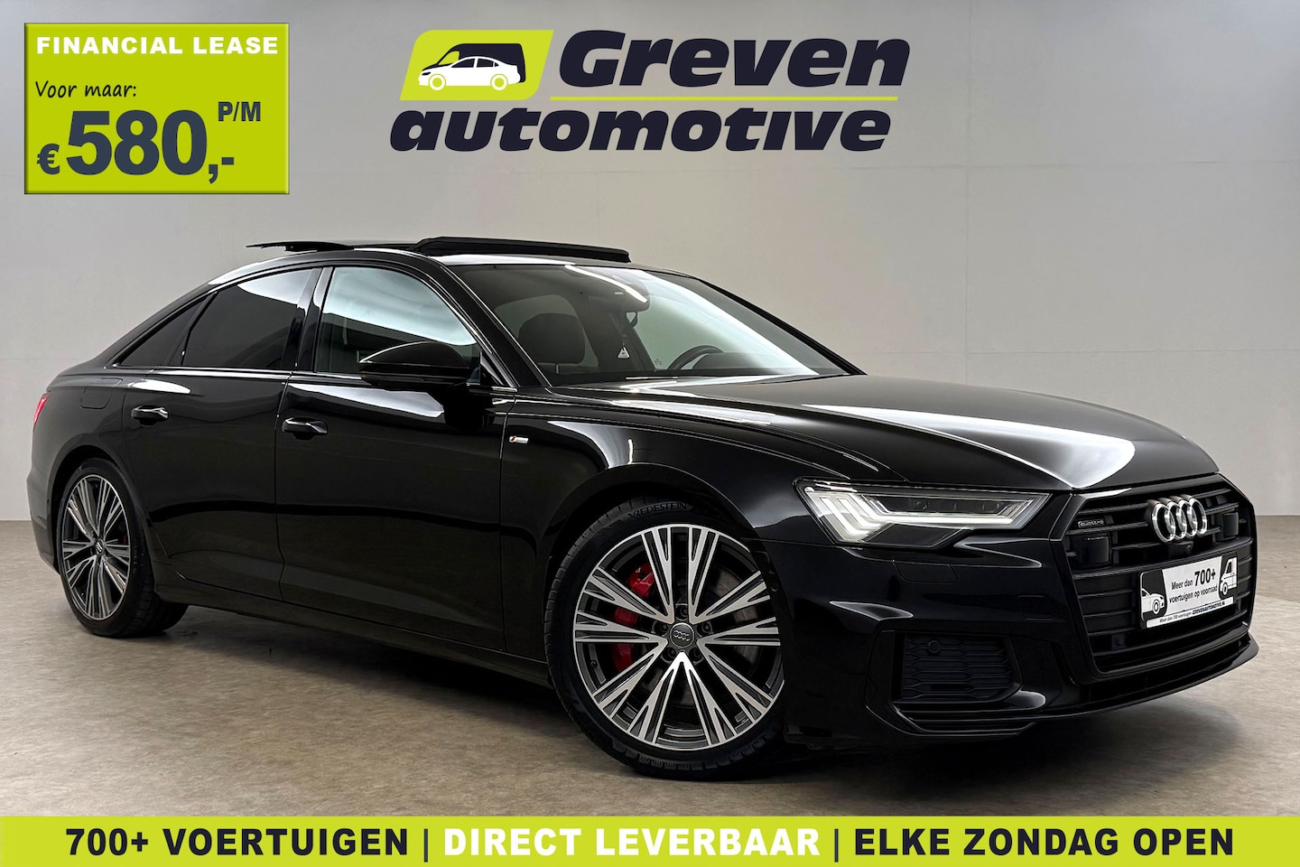 Audi A6 Limousine - 55 TFSI e Quattro S-Line | Pano | Virtual | B&O | Sfeer | 360° | Trekhaak | Carplay | Crui - AutoWereld.nl