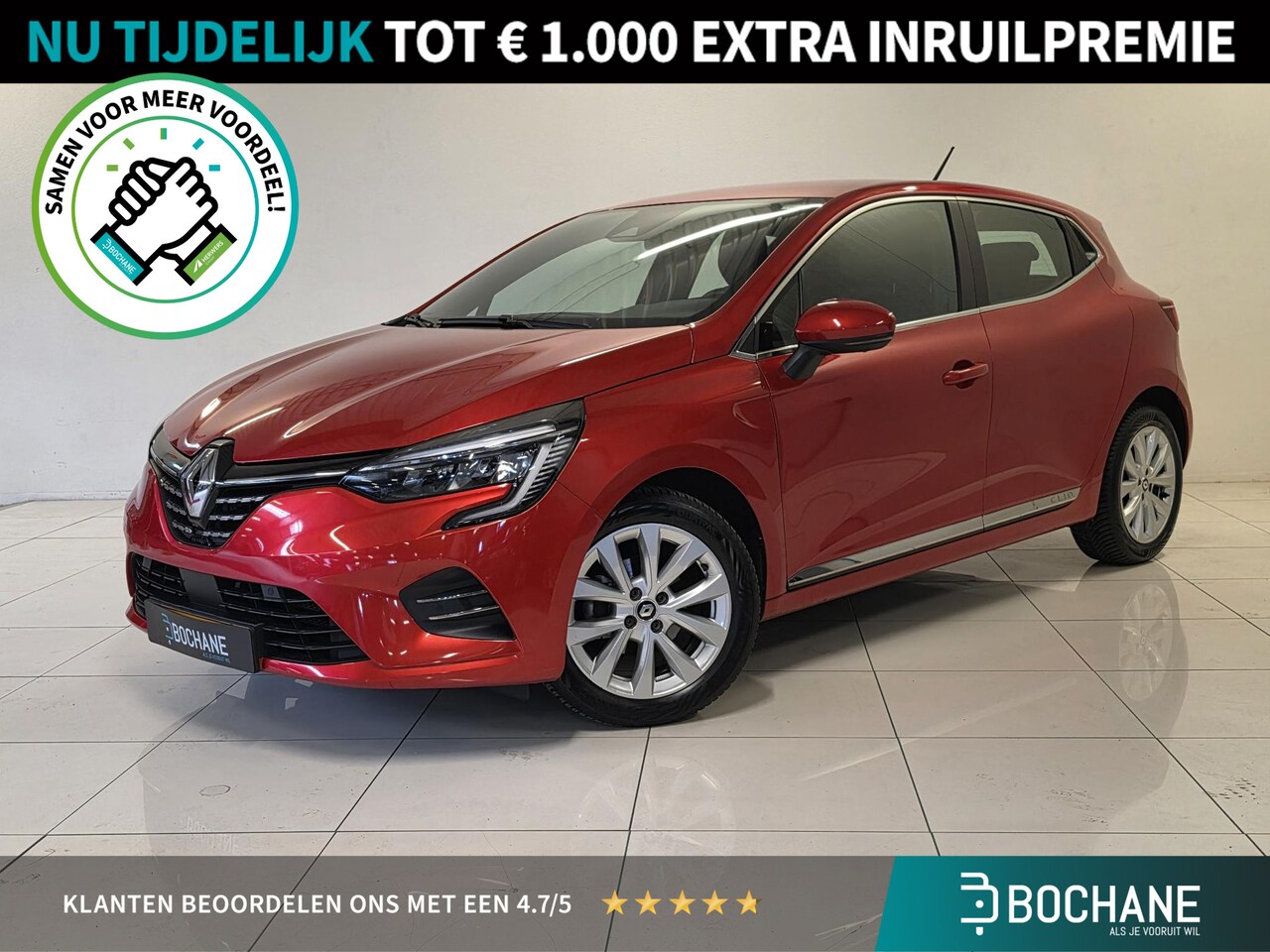 Renault Clio - 1.0 TCe Intens | Camera | Carplay | Keyless | - AutoWereld.nl