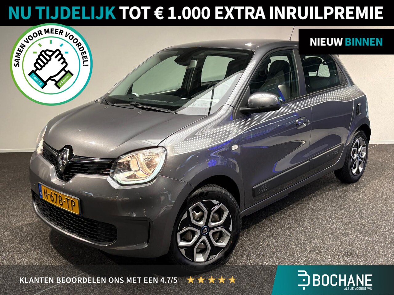 Renault Twingo Z.E. - R80 Collection | Navigatie | Camera | Climate control | - AutoWereld.nl