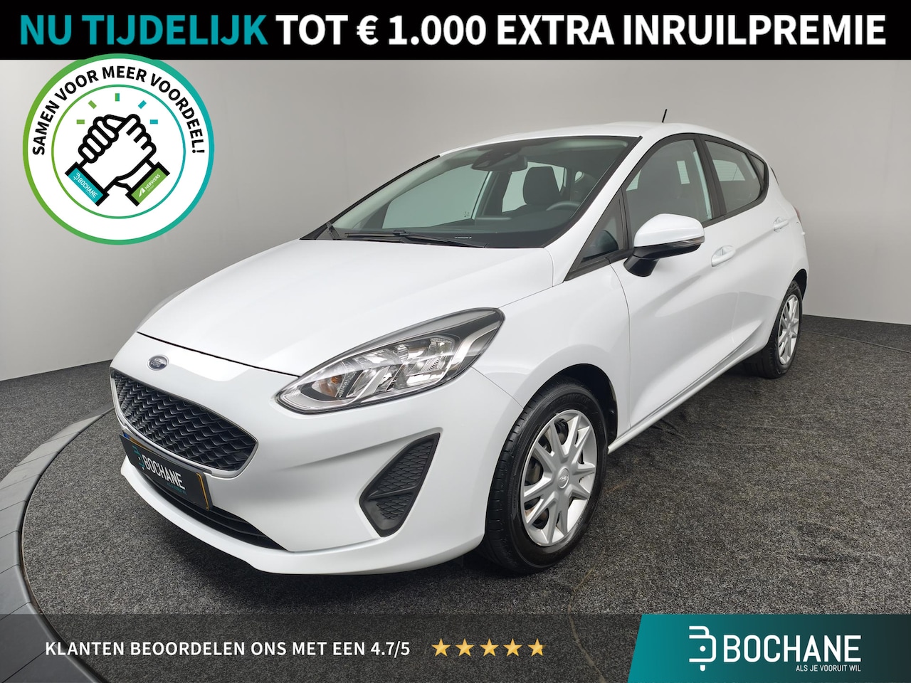 Ford Fiesta - 1.0 EcoBoost Connected | Cruise Control | Apple CarPlay / Android Auto | Airco | DAB+ | - AutoWereld.nl