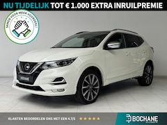 Nissan Qashqai - 1.3 DIG-T Tekna + | BOSE-Audiosysteem | 360° Camera | Panoramadak | Leder | Trekhaak