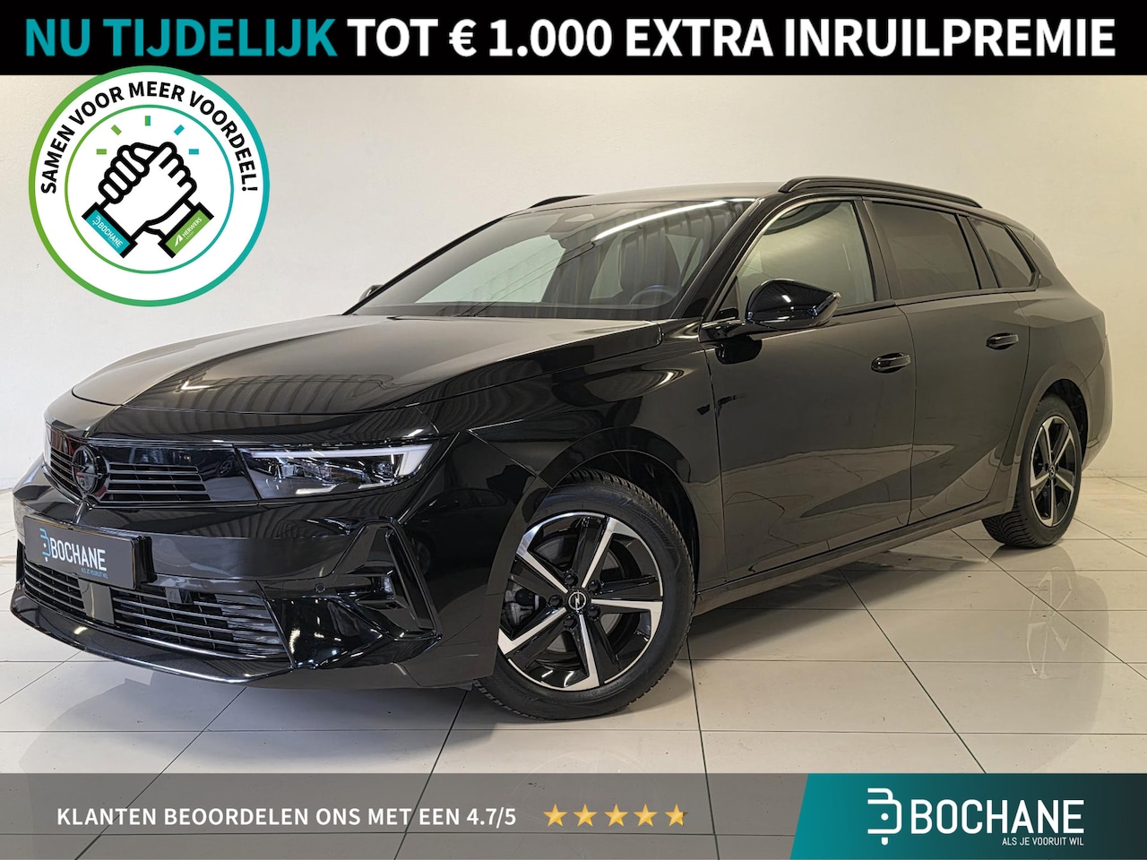 Opel Astra Sports Tourer - 1.2 Turbo GS | Carplay | Stoelverwarming | 360° Camera | - AutoWereld.nl