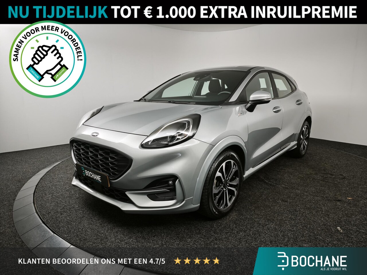 Ford Puma - 1.0 125pk EcoBoost Hybrid ST-Line | Winter Pack | Carplay/Android Auto | - AutoWereld.nl
