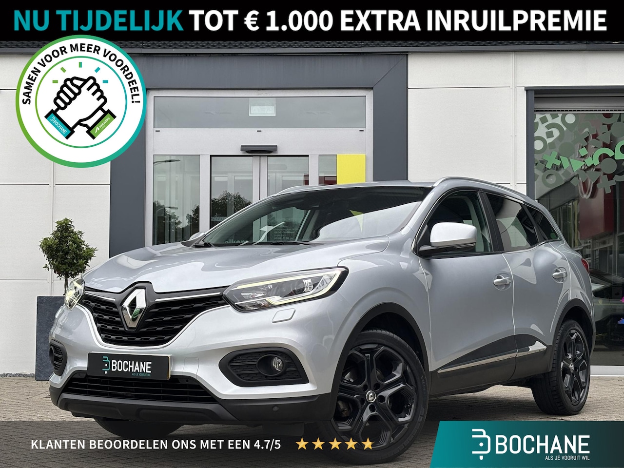 Renault Kadjar - 1.3 TCe Black Edition | Automaat | Trekhaak | - AutoWereld.nl