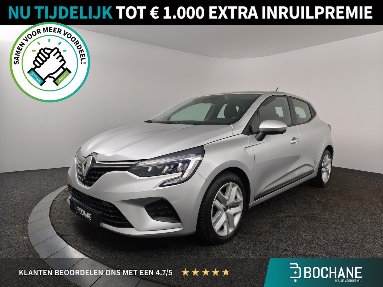 Renault Clio - 1.0 TCe 90 Zen | Automaat | Stoelverwarming | Apple CarPlay / Android Auto | Parkeersensor - AutoWereld.nl