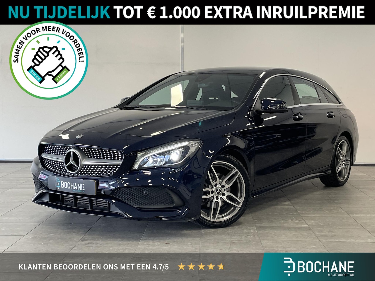 Mercedes-Benz CLA-klasse Shooting Brake - 180 Business Solution AMG | LED | Camera | Navigatie | Origineel NL - AutoWereld.nl