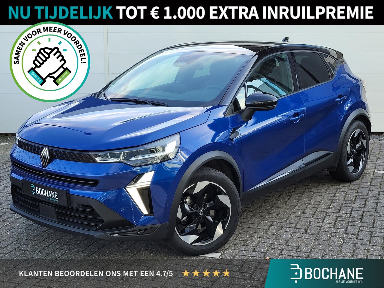 Renault Captur - 1.6 E-Tech full hybrid 145 techno | Winter Pack | Elektrische Trekhaak | Adaptive Cruise C - AutoWereld.nl