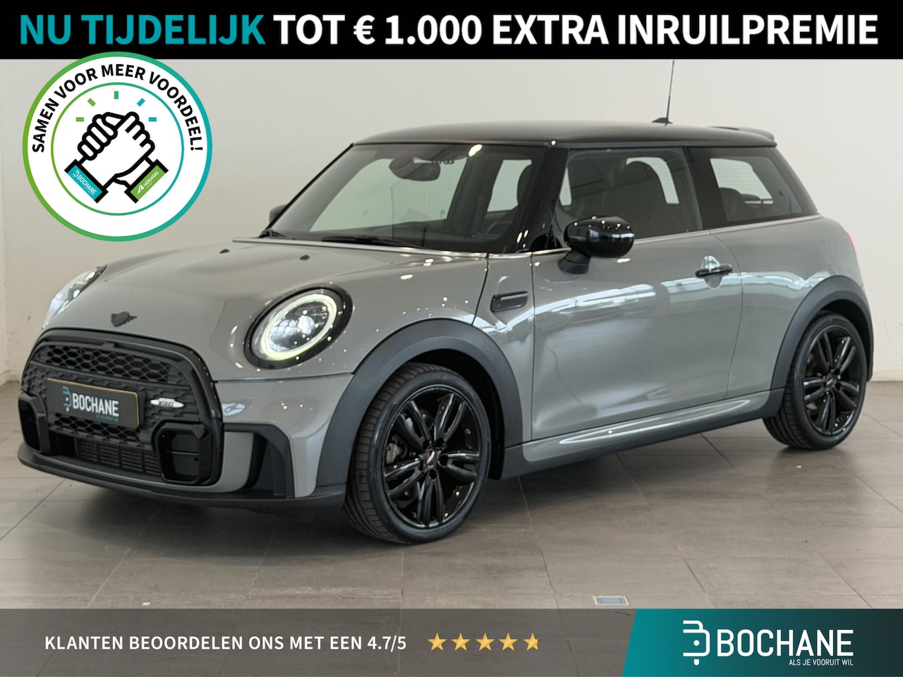 MINI 3-Deurs - 1.5 Cooper John Cooper Works | JCW | Climate Control | Cruise Control | Parkeersensoren ac - AutoWereld.nl