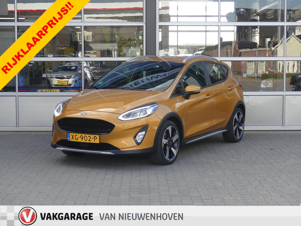Ford Fiesta - 1.0 EcoBoost Active First Edition *t/m 10de bouwjaar garantie! - AutoWereld.nl
