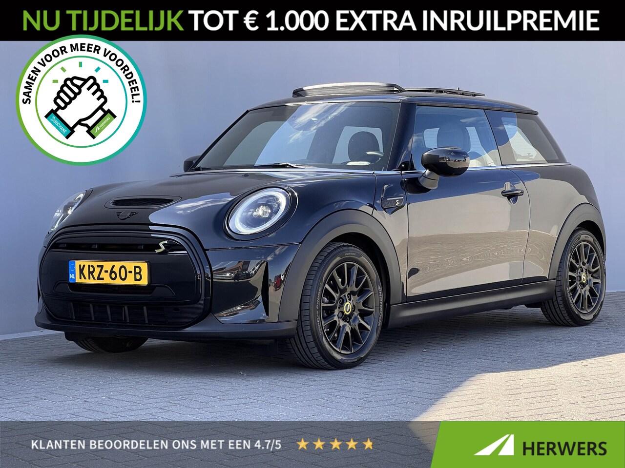 MINI Electric - Cooper SE Electric Collection 33 kWh / Dealer onderhouden / Accu SoH 94 % / Panorama schui - AutoWereld.nl