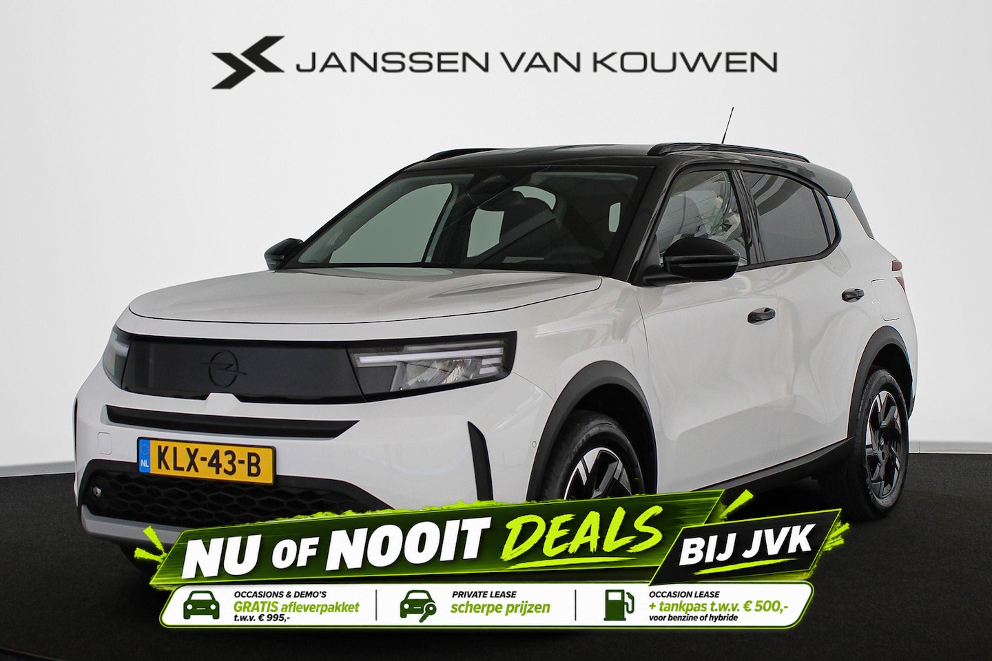 Opel Frontera - Extended range Electric GS 54 kWh Stuur-Stoelverwarming Camera Apple CarPlay - AutoWereld.nl