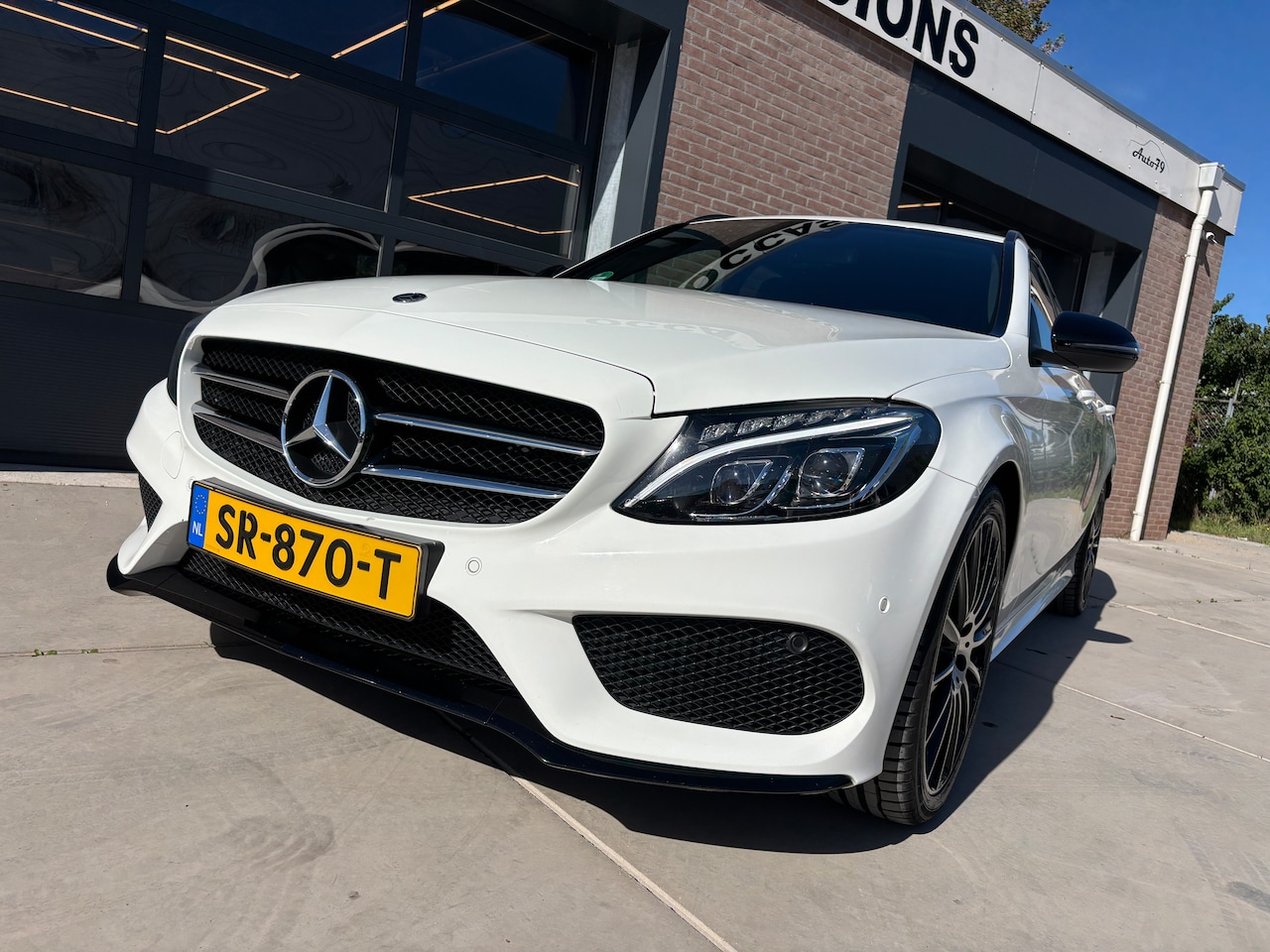 Mercedes-Benz C-klasse Estate - 180 Edition 1 AMG-Line | Night Pakket. Leder. Navi. Led.