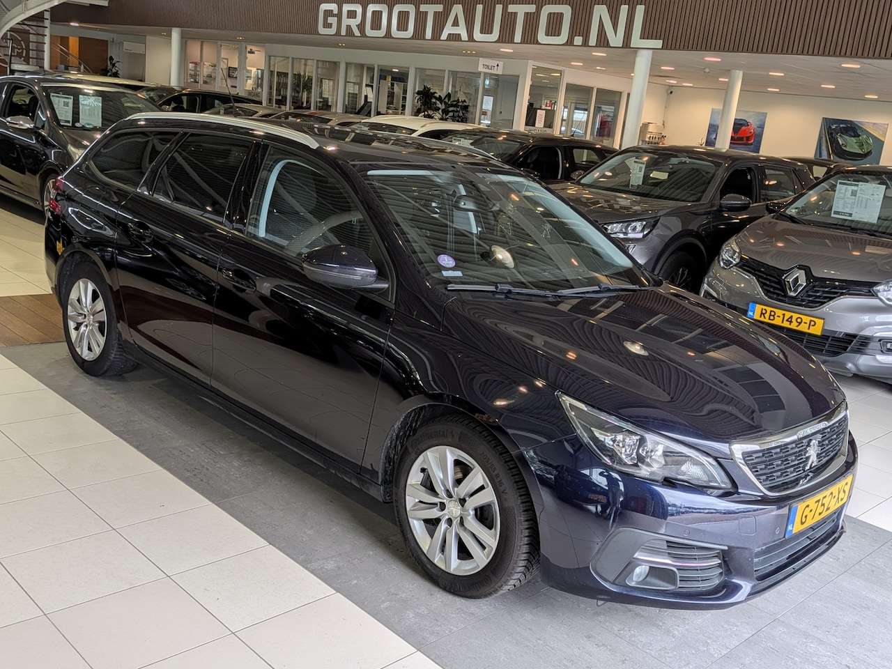 Peugeot 308 SW - 1.2 PureTech Blue Lease Executive Airco, Cruise Control, Stuurbekrachtiging - AutoWereld.nl