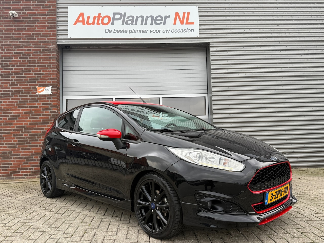 Ford Fiesta - 1.0 EcoBoost Red/Black Edition! Clima! Cruise! - AutoWereld.nl