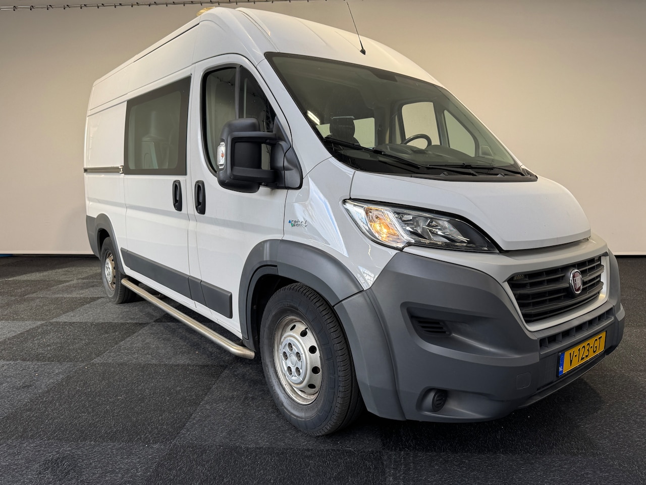 Fiat Ducato - FIAT Ducato Maxi LH2 35 3.0 CNG/ benzine Dubbel Cabine 7 persoons Camera navigatie - AutoWereld.nl