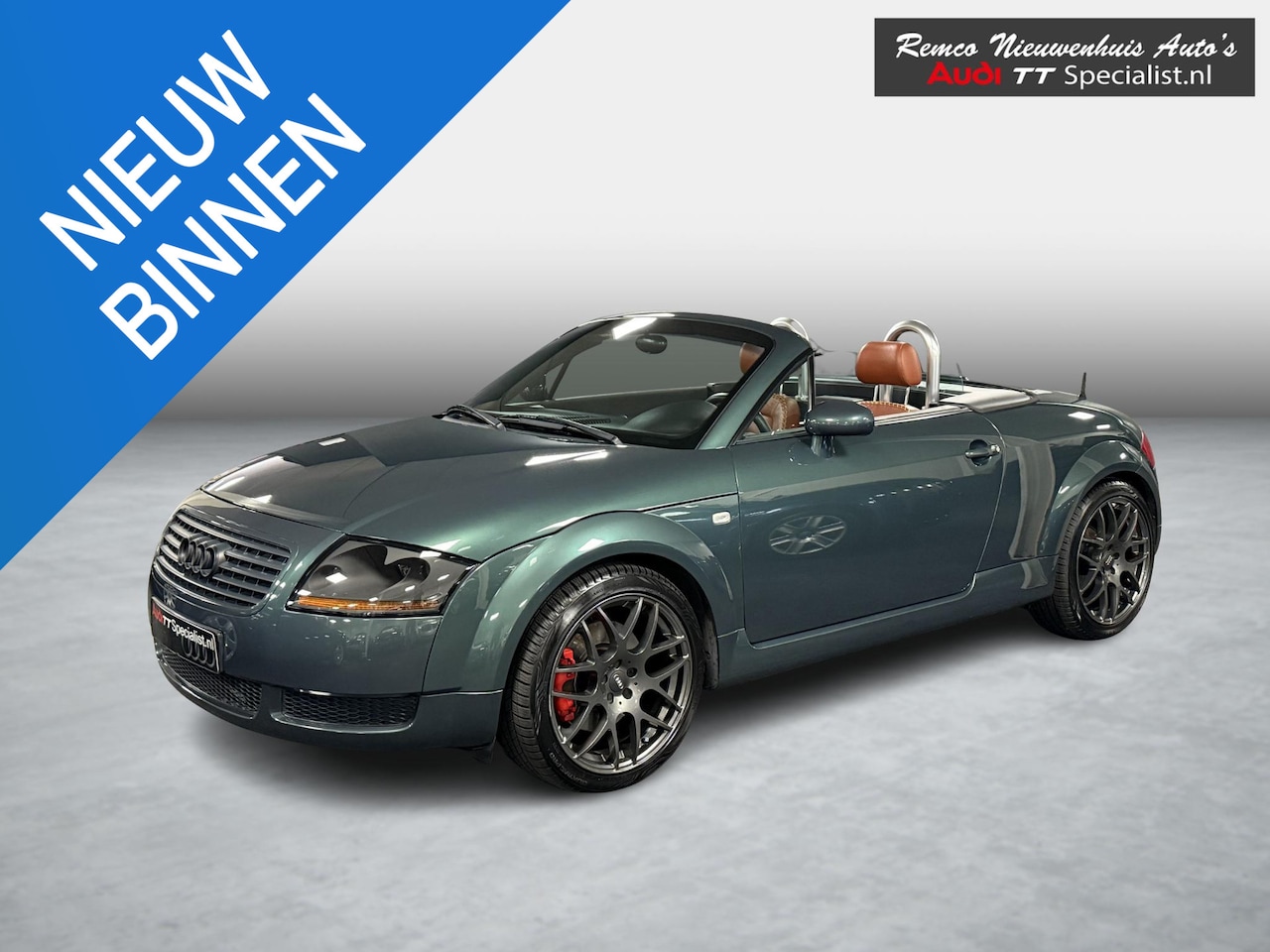 Audi TT Roadster - 1.8 5V Turbo Bruin mokassin base ball Leder - AutoWereld.nl